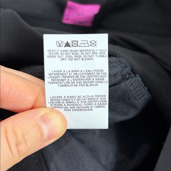 Save The Queen Black Pants with Scrunch ankle Detail Womens Size Small - Picture 9 of 9